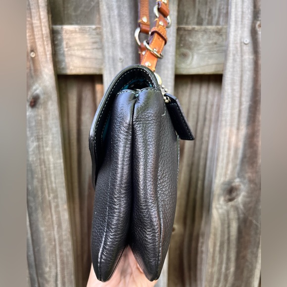 Vintage Leather Coach Chelsea Turnlock shoulder bag 8A40 - Picture 5 of 12